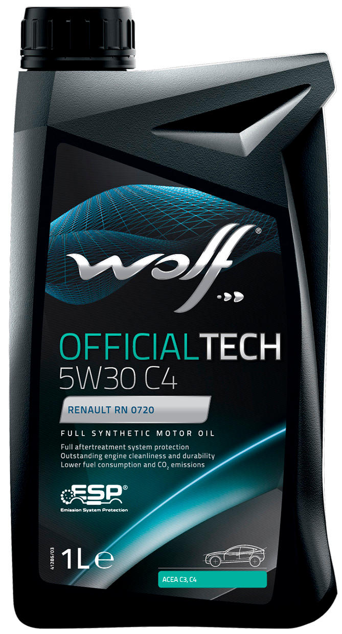 Wolf motoroil 5w30 1l officialtech c4