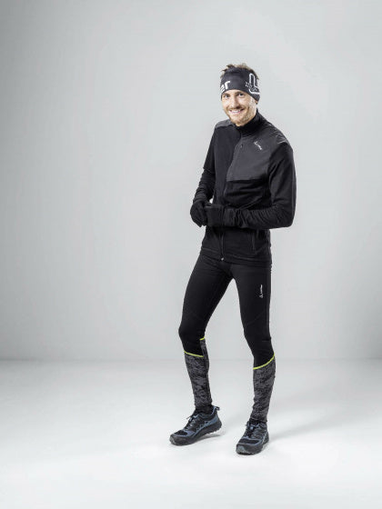 thermolegging Speed DD heren nylon polyester zwart maat 48