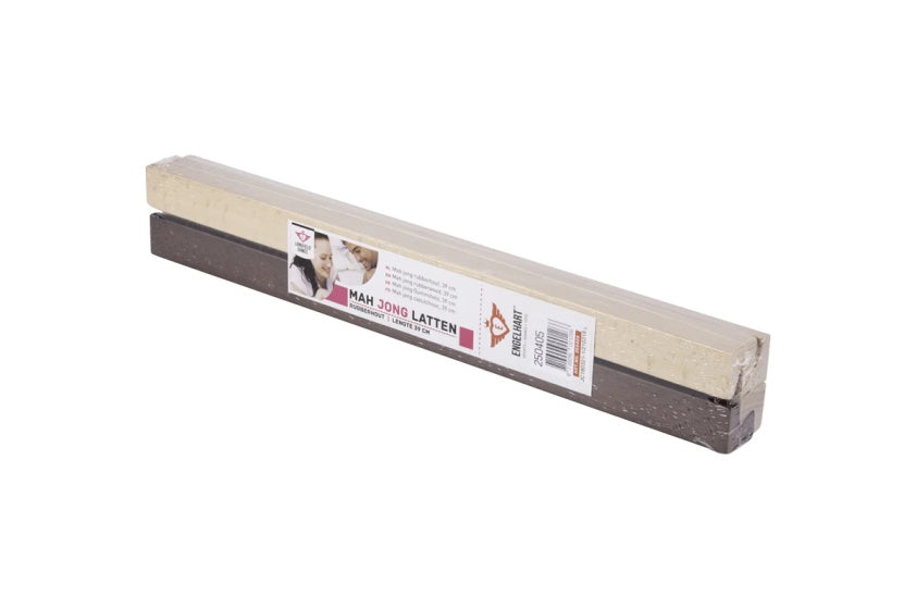 rubberhouten mahjong latten klein 35 cm 4 stuks