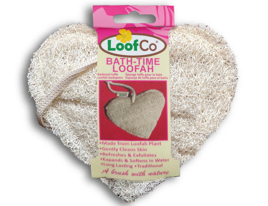 Loofco douche- en badspons- hartje