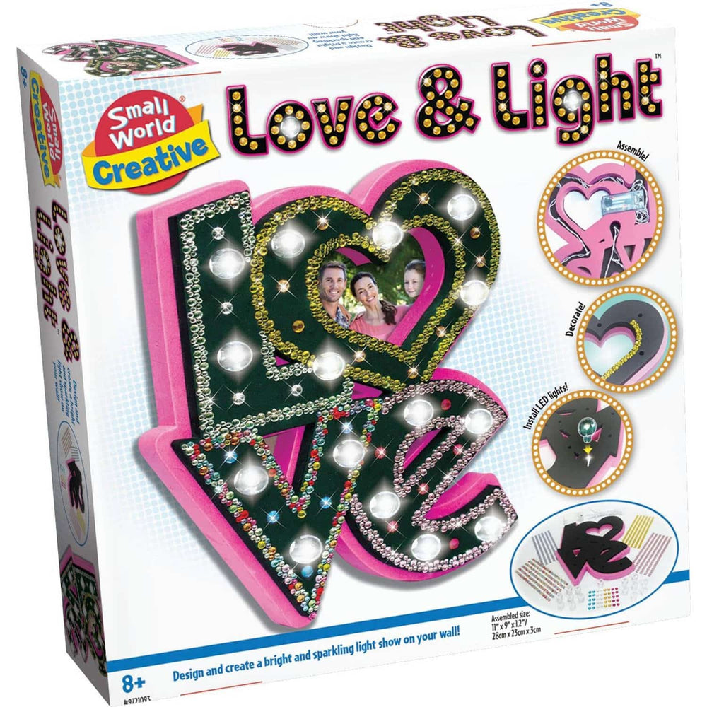 Brandunit love en light, ontwerp je eigen lichtshow voor aan je muur