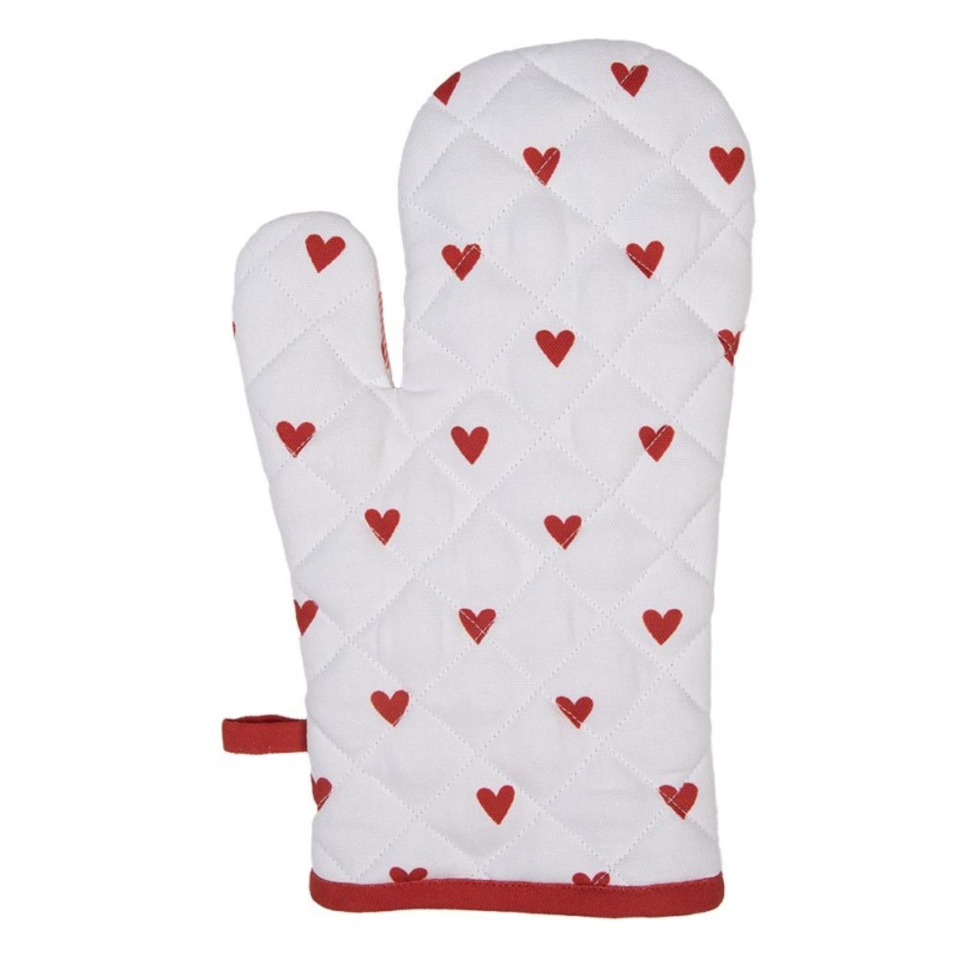 Clayre eef ovenwant hart 18x30cm