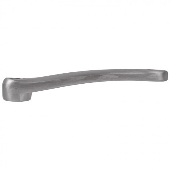 Manivelle Aluminium 170mm Gauche Argent