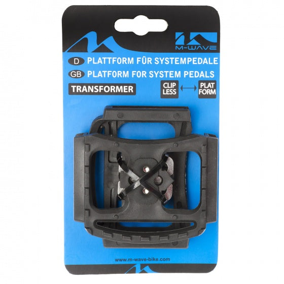 Platform Voor SPD Klikpedalen Zwart per paar