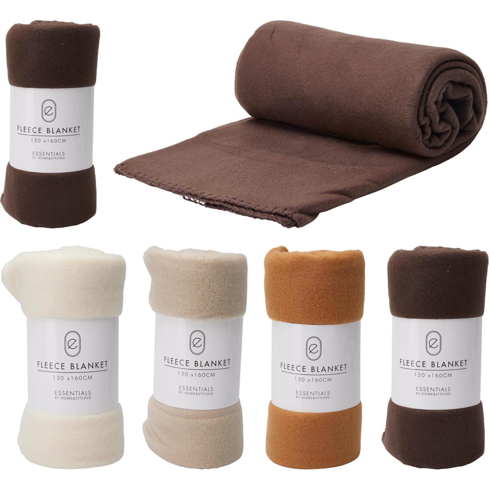 Home styling woondeken fleece 130x160cm