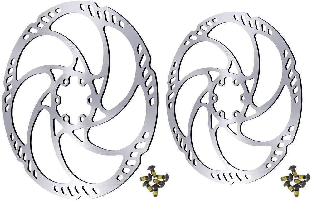 Magura storm hc 6-bolt disc rotor set 180 160mm