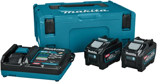 Makita 191v35-5 | xgt startset dc40ra 2x bl4050f | 40v max | 5.0ah in mbox - 191v35-5