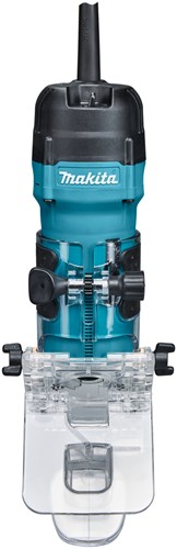 Makita 3712 | kantenfrees met kantelbare voetzool | 6 mm | 230 v | in doos - 3712