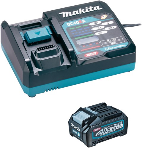 Makita 91j65-4 startset xgt | dc40ra 1xbl4040 | 40v | oplader dc18ra - 191j65-4