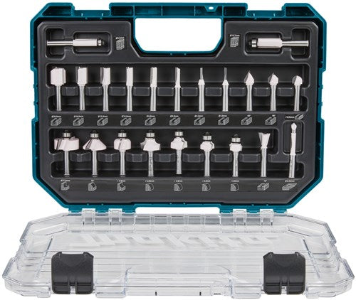 Makita frezenset 8 mm 22-delig - d-74778