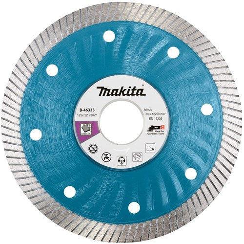 Makita accessoires makita b-46333 diamantschijf 125x22,23x1,4mm