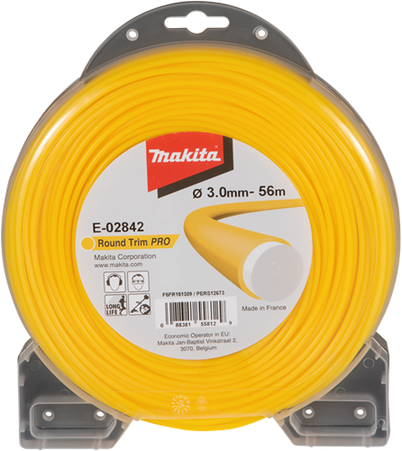 Makita accessoires maaidraad 3,0x56m rond - e-02842 e-02842