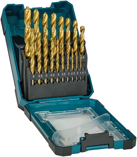 Makita accessoires metaalboorset hss-t 19-dlg - d-72229