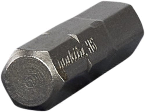 Makita accessoires schroefbit h6x25mm - b-23721 b-23721