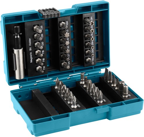 Makita accessoires b-28606 | 37-delige | schroef- bitset - b-28606