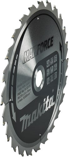 Makita accessoires cirkelzaagblad hout | makforce 270x30x2,6 24t 20g - b-32172 - b-32172