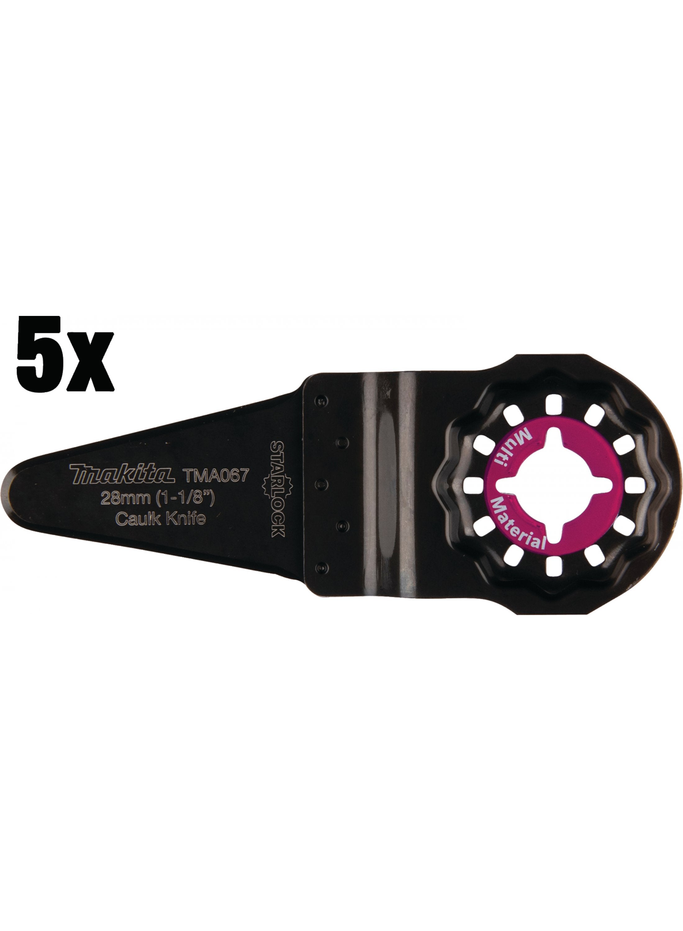 Makita tma067 kit mes | 28x40mm | 5 stuks - b-65006-5
