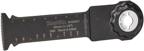 Makita accessoires mam001 invalzaagb 32x80mm h s - b-66400