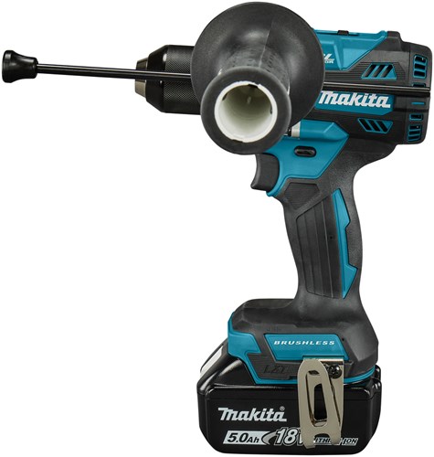 Makita dhp492rtj accu klopboor- schroefmachine | 18v | incl. 2x 5.0ah en snellader in mbox - dhp492rtj