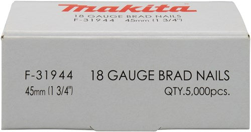 Makita accessoires brad 45mm 1,0x1,2mm - f-31944