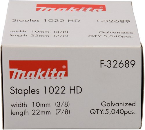 Makita accessoires makita f-32689 niet 22 mm | 23awg | 10,55 x 0,55 x 1,15 mm 5040 stuks