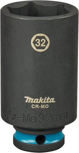 Makita krachtdop impact black, 1 2 32mm lang - e-16558