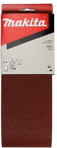 Makita accessoires schuurband k60 100x610 red - p-36893