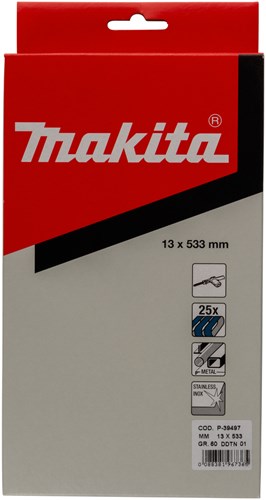 Makita accessoires schuurband blue lengte 533mm breedte 13mm korrel 60 - p-39497