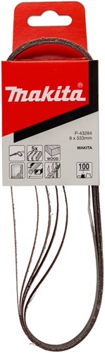 Makita accessoires schuurband k100 9x533 red - p-43284
