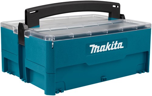 Makita accessoires makita uitklapbare gereedschapskoffer p-84137 | 4 compartimenten | accessoires - p-84137