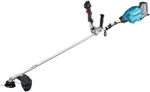 Makita ur013gt204 | xgt 40v max | accu bosmaaier | u-greep | 5,0 ah accu (2 st) | snellader | in doos ur013gt204
