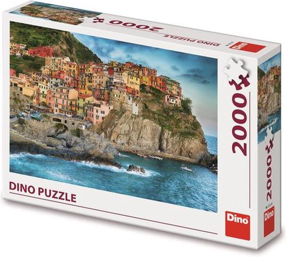 Dinotoys dinopuzzel - uitzicht op manarola italië - 2000 stukjes