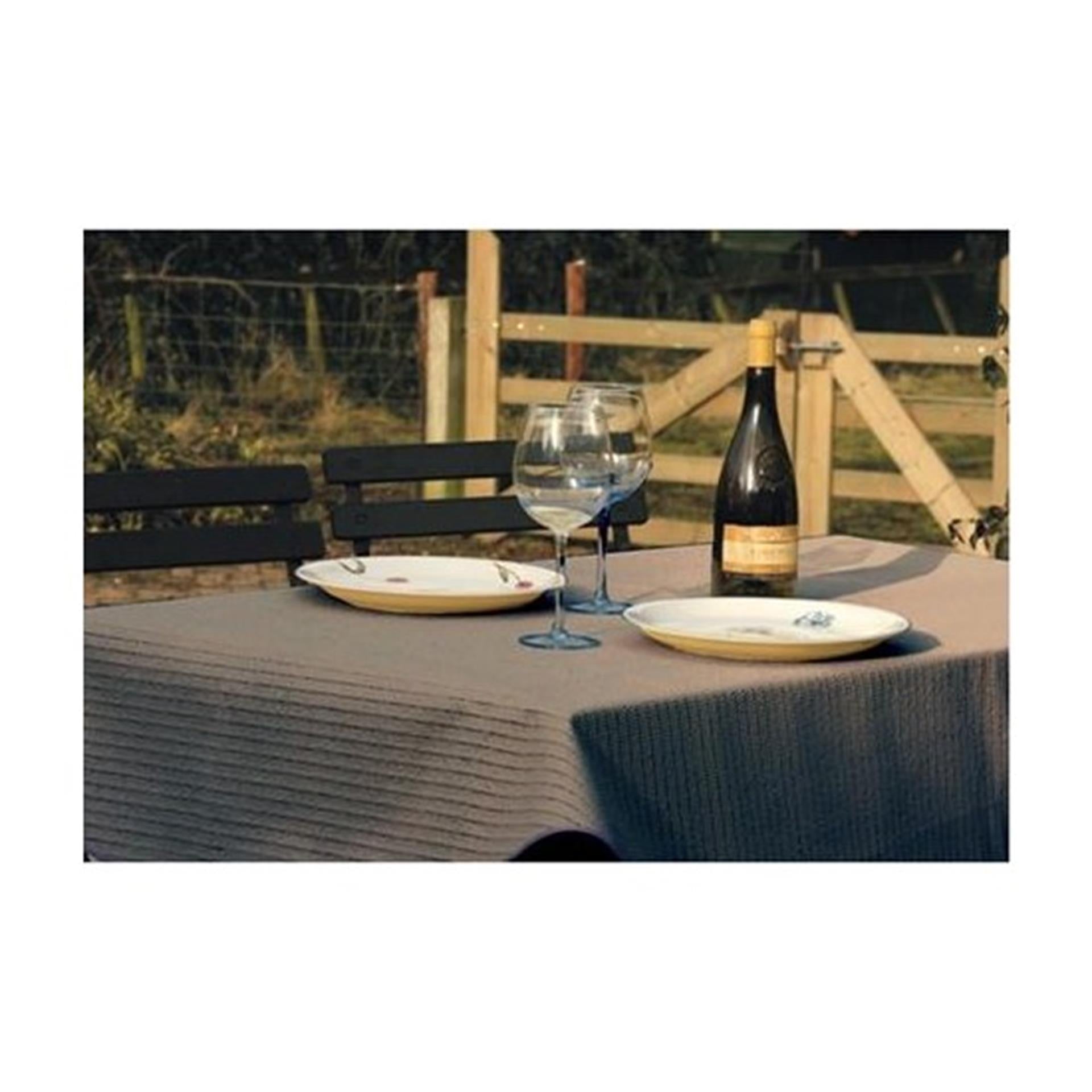 Wicotex tafelkleed margherita 130x160 taupe