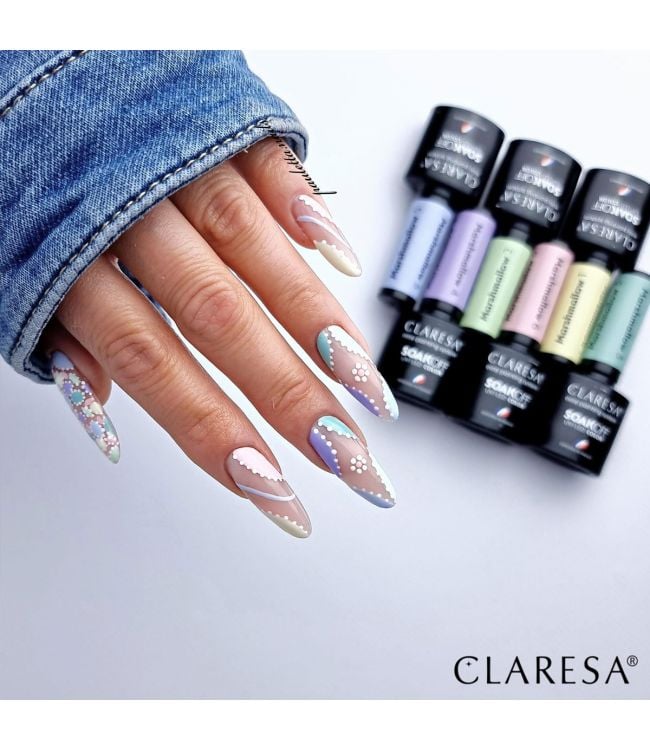 Claresa uv led gellak 5ml marshmallow 1