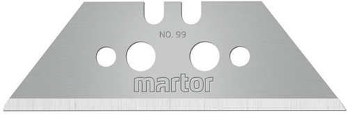 Martor trapeziummes | l60xb19xs0,63mm | met perforatie | 10 stuks dispenser - 99.70 99.70