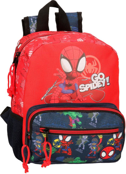 Go Spidey rugzak junior 6,8 liter rood zwart