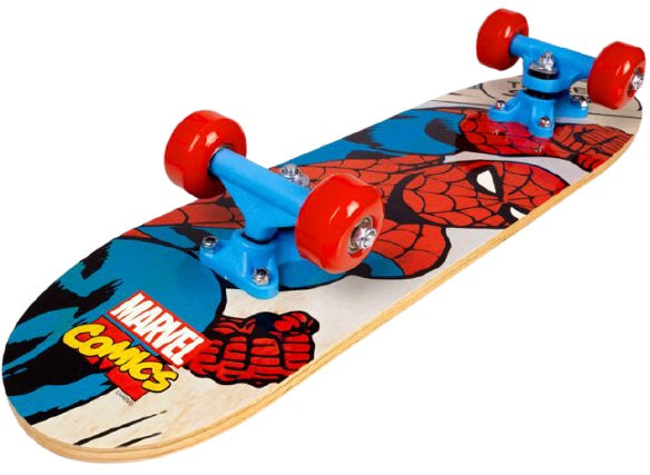 Marvel spider-man skateboard 61 x 15 x 10 cm hout