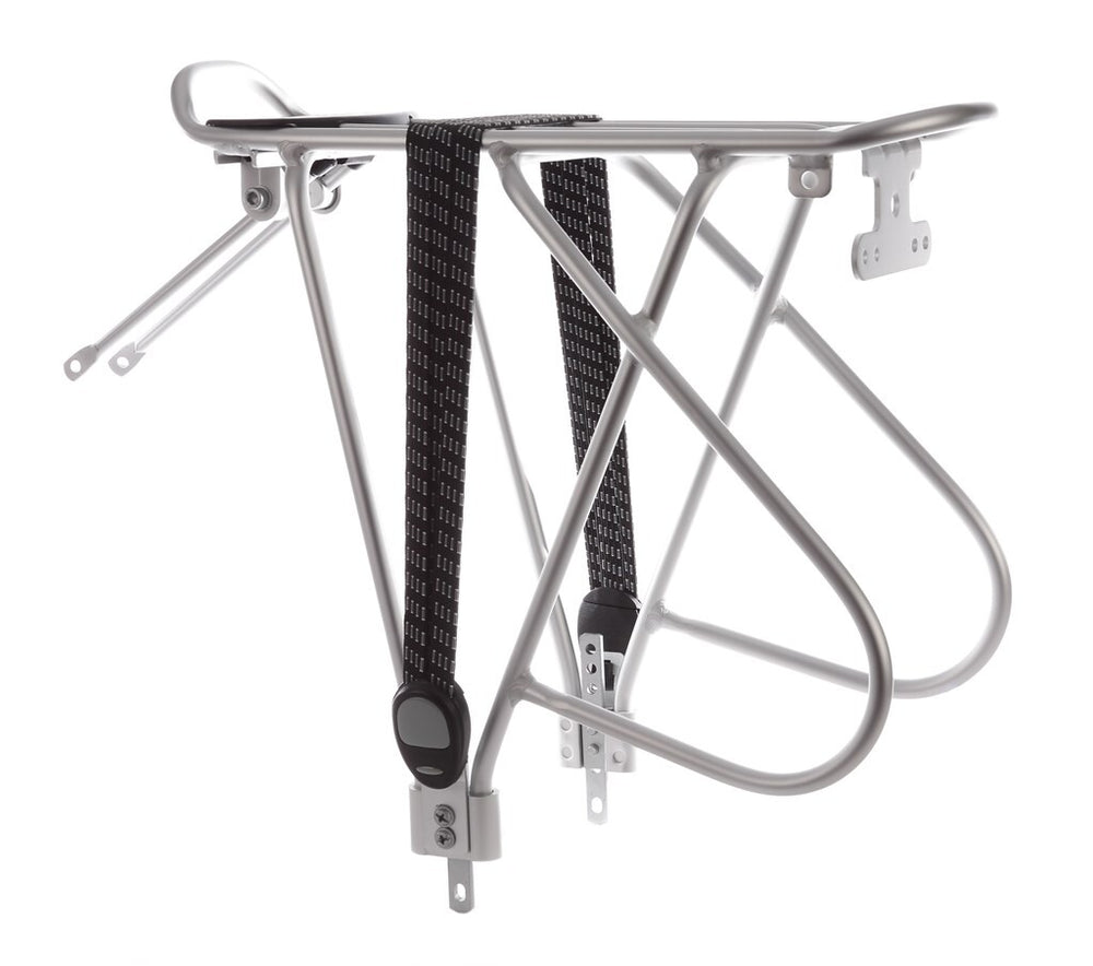 bagagedrager 26-28 inch aluminium zilver
