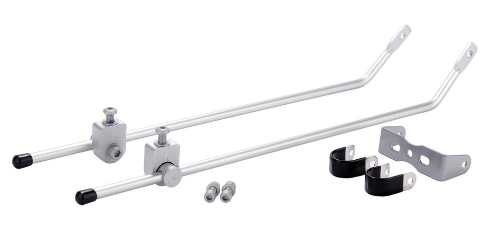 Mirage achterdrager bevestigingsmateriaal zilver 2555510