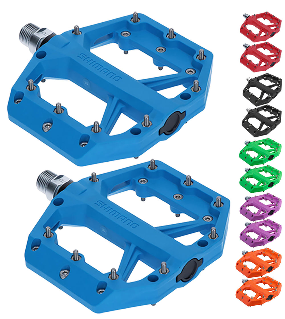 Shimano pd-gr400 flat pedals | green