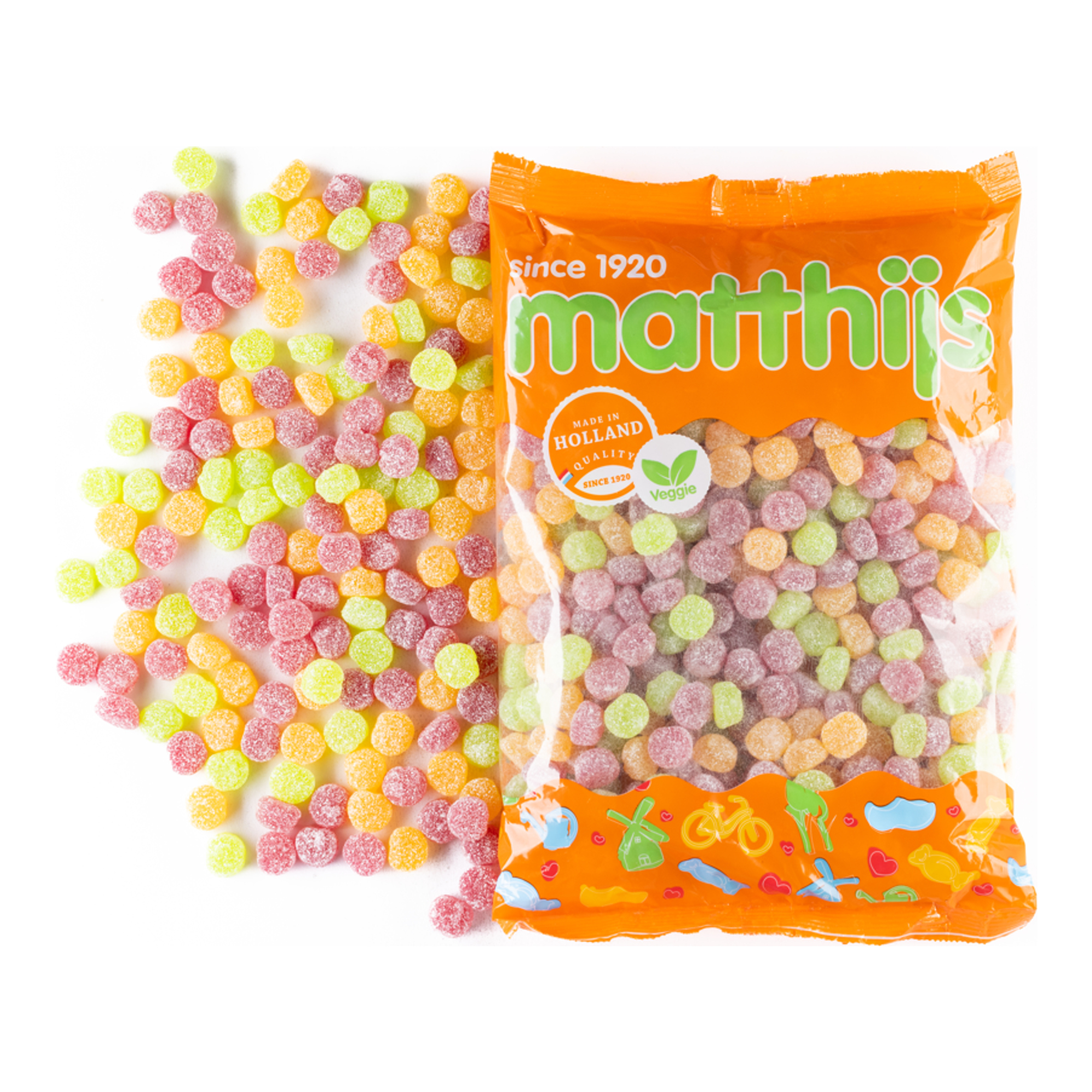 Matthijs zure dots veggie (20x 400gr)
