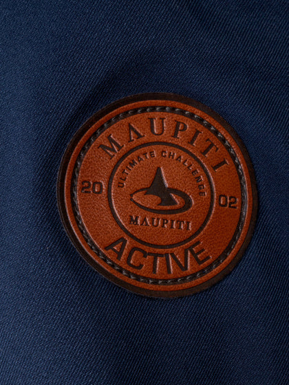 Marck II gewatteerde winterjas heren donkerblauw maat L