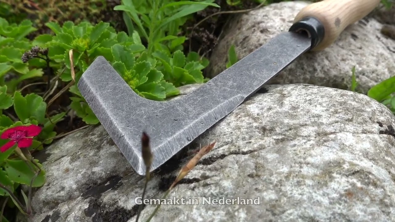 De wit producten onkruidmes essen handvat 14cm stardewitstar