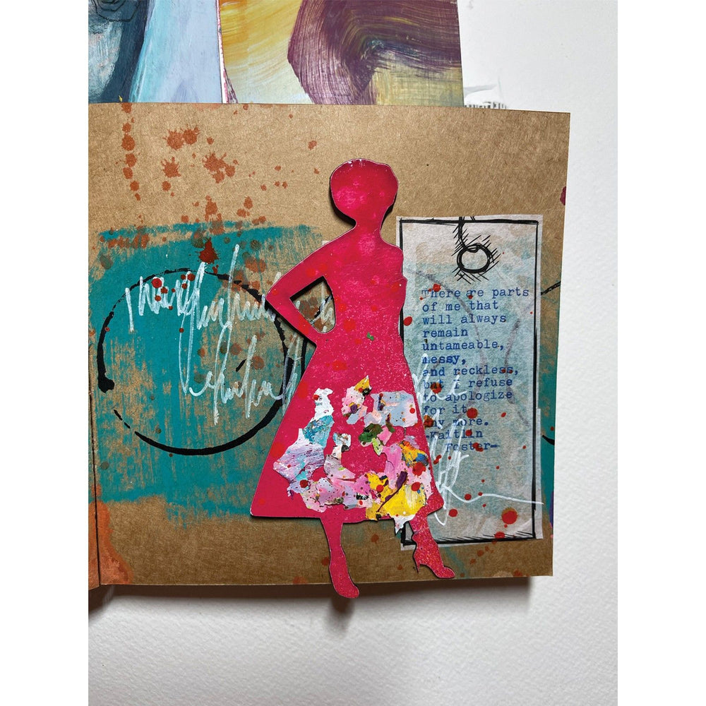 Ranger ink ranger • dina wakley media chipboard shapes the women