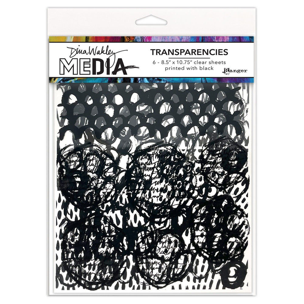 Ranger ink ranger • dina wakley media transparencies pattern play set1