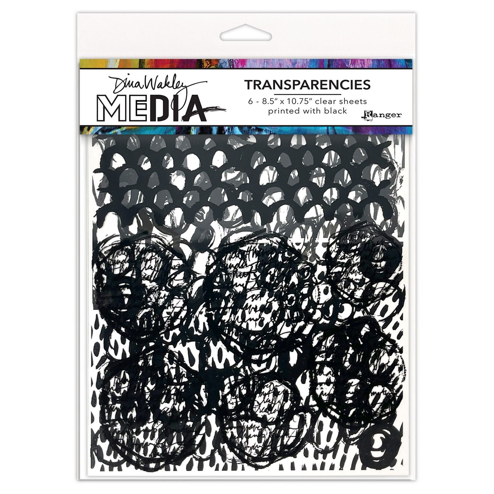 Ranger ink ranger • dina wakley media transparencies pattern play set1