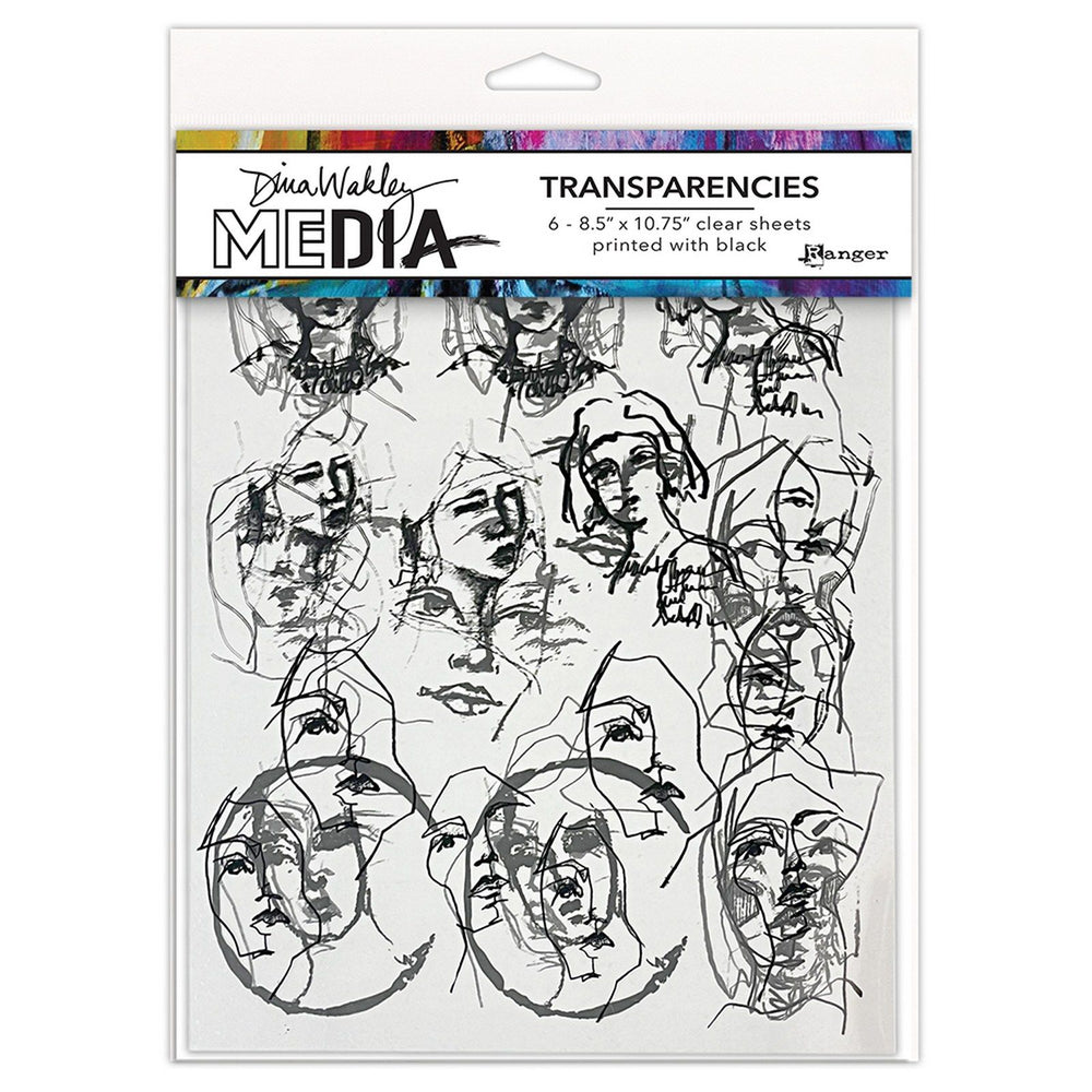 Ranger ink ranger • dina wakley media transparencies tinies set 1