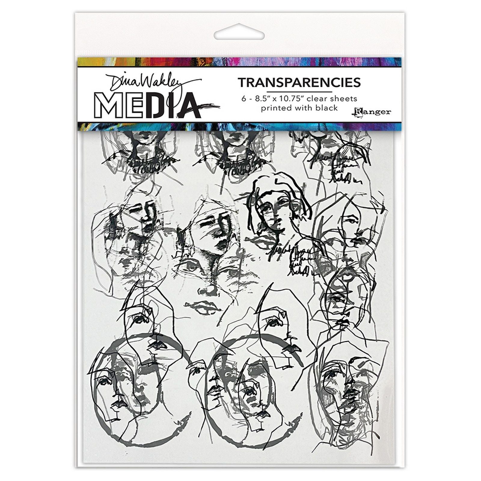 Ranger ink ranger • dina wakley media transparencies tinies set 1