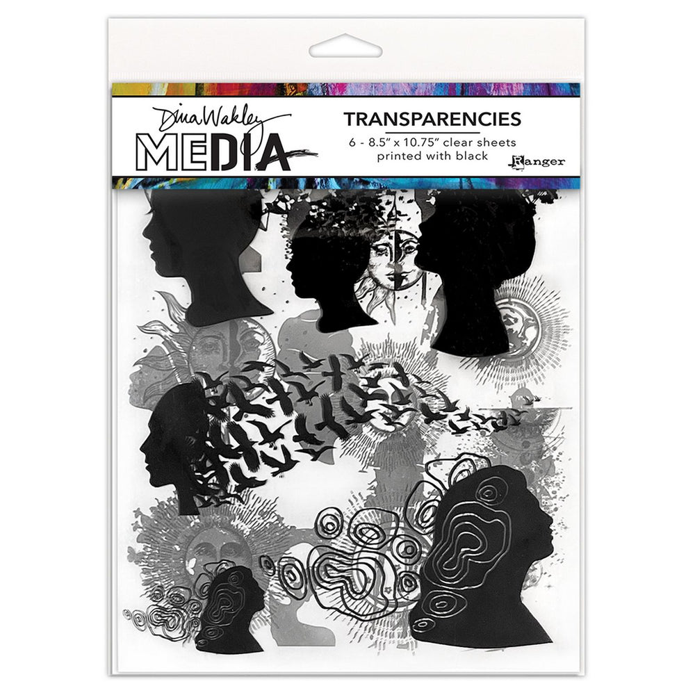Ranger ink ranger • dina wakley media transparencies focals set 1
