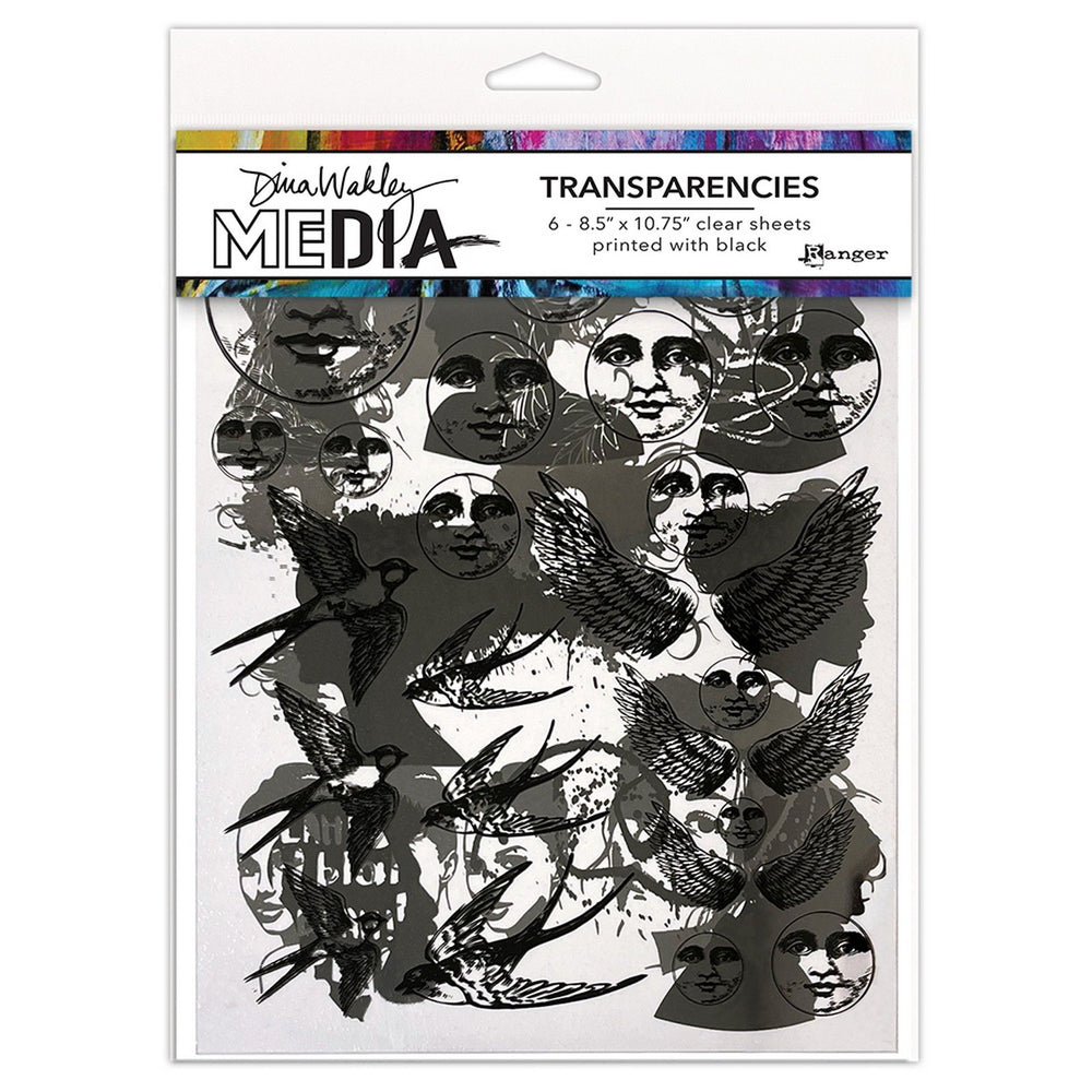 Ranger ink ranger • dina wakley media transparencies focals set 2